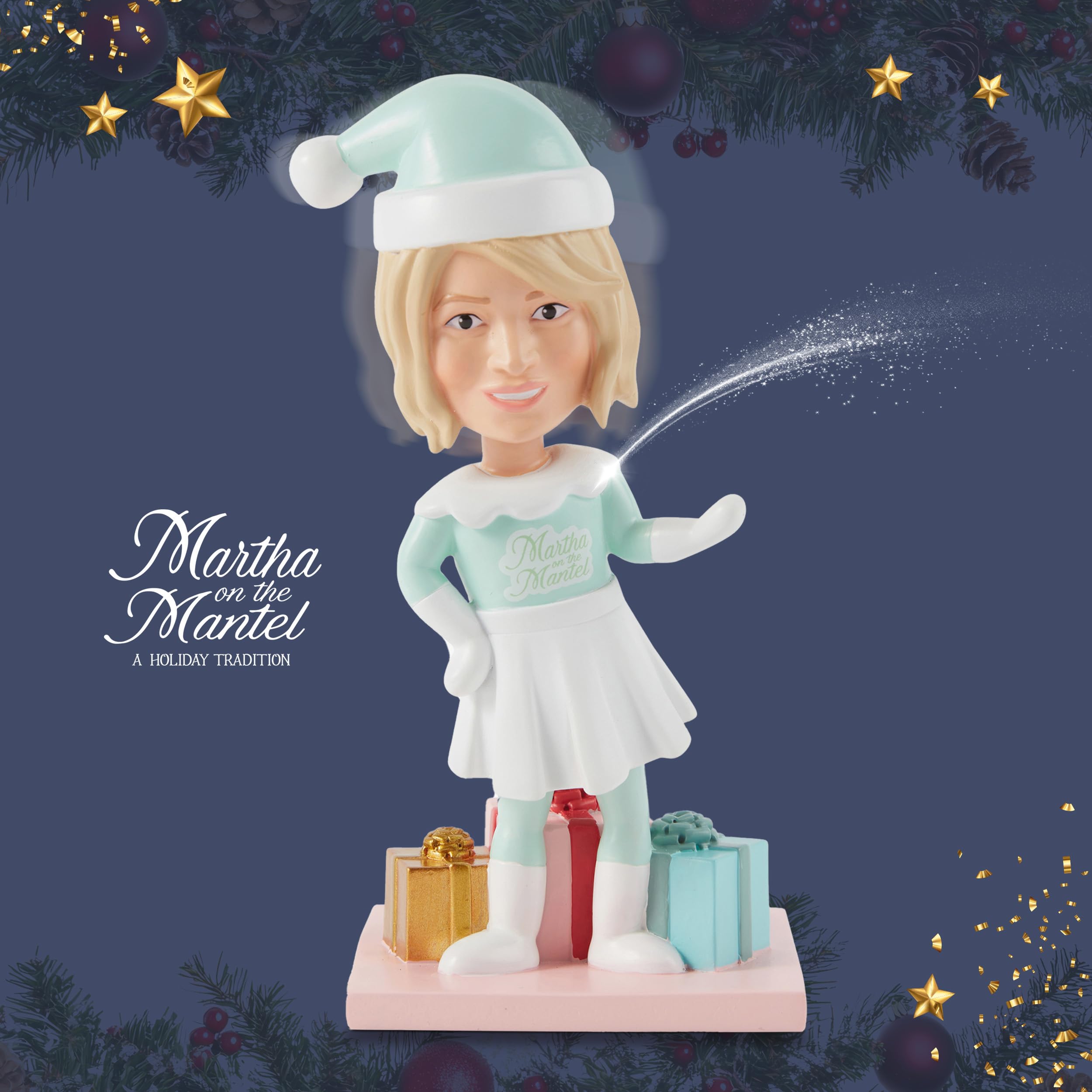 Amazon.com: Martha Stewart Funny Bobbleheads – Martha on The